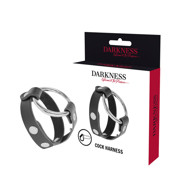 DARKNESS™ - BDSM COCK AND TESTICLE RING