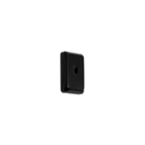 Gator Frameworks GFW-GTR-HNGRBLK Supporto a muro per chitarra con piastra nera<br>