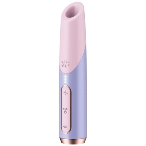 SATISFYER AIR PULSE SATISFYER - STIMOLATORE CLITORIDEO BOLD KISS WAVE ROSA / VIOLA