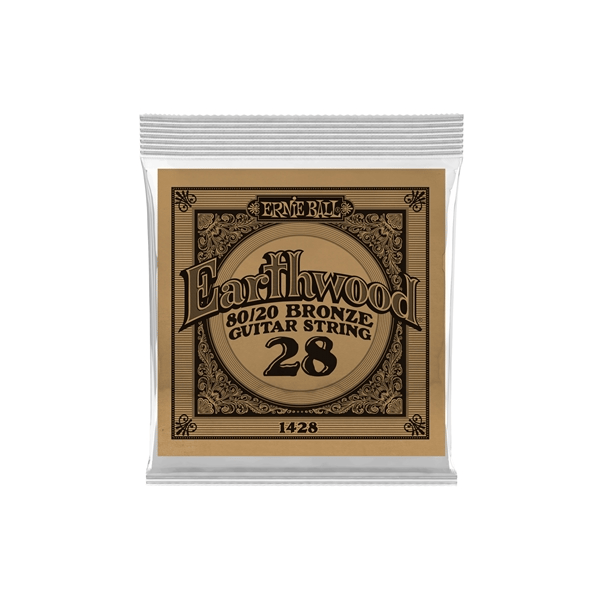 Ernie Ball 1428 Earthwood 80/20 Bronze .028
