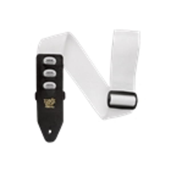 Ernie Ball 4259 Pickholder Strap White