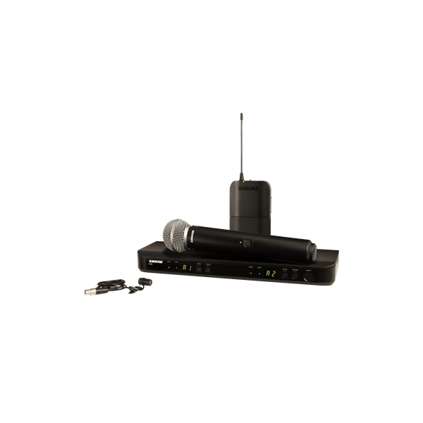 Shure BLX1288E-W85 Sistema wireless SM58, WL185. (M17)