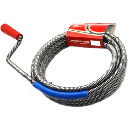 DISOTTURATORE STURATUBI SPIRALE CON MANOVELLA