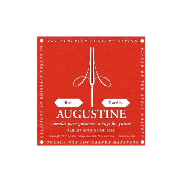 AUGUSTINE Corda per chitarra classica Classic RED VI (MI). Modello RED E-6TH