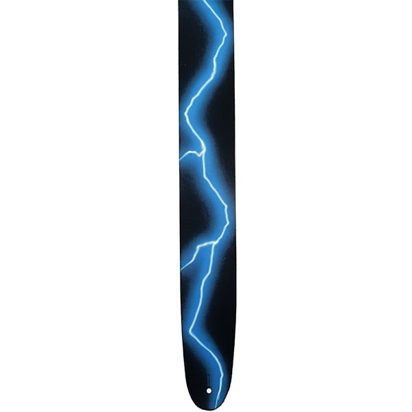 D'ANDREA Tracolla per Chitarra e Basso in Cuoio Non imbottita (Airbrushed Light). Modello LA-5
