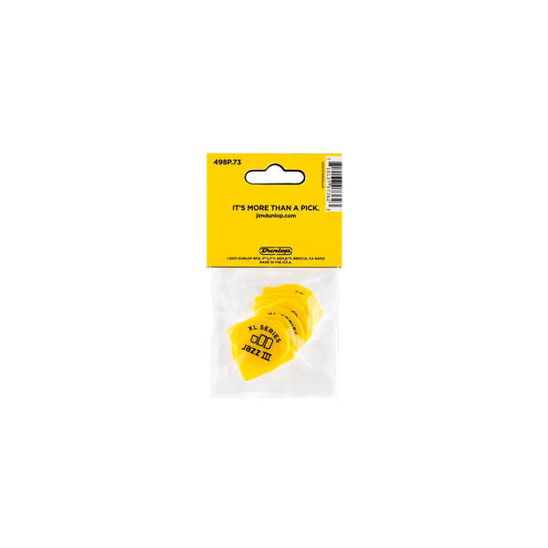 Dunlop 498P.73 TORTEX JAZZ III XL, .73MM