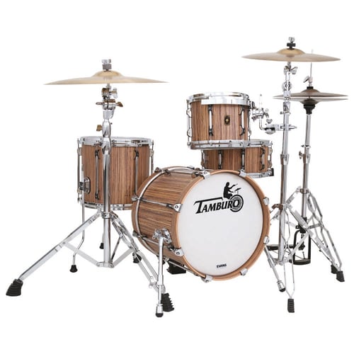 TAMBURO Batteria serie OPERA 4 pezzi colore Zebrano.