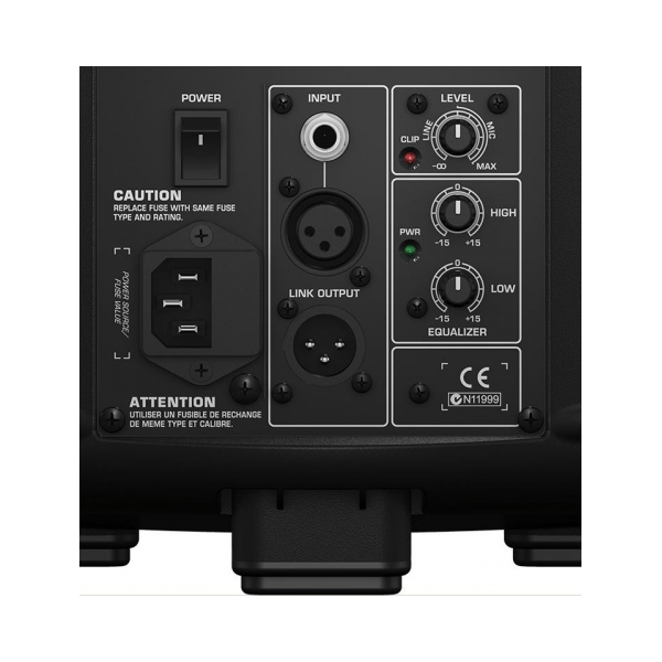 BEHRINGER B210D EUROLIVE CASSA ATTIVA 200 WATT AMPLIFICATA WOOFER 10" DRIVER 1,35" EQUALIZZATORE 2 BANDE