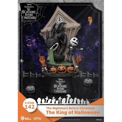 Nightmare before Christmas D-Stage PVC Diorama The King of Halloween 15 cm