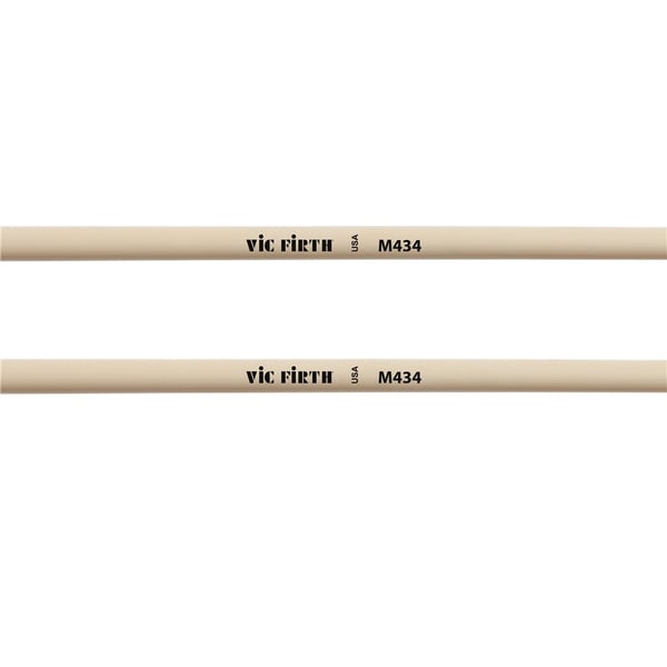 Vic Firth M434 - Articulate Series Mallet - 1 1/8" Lexan with Brass Round
