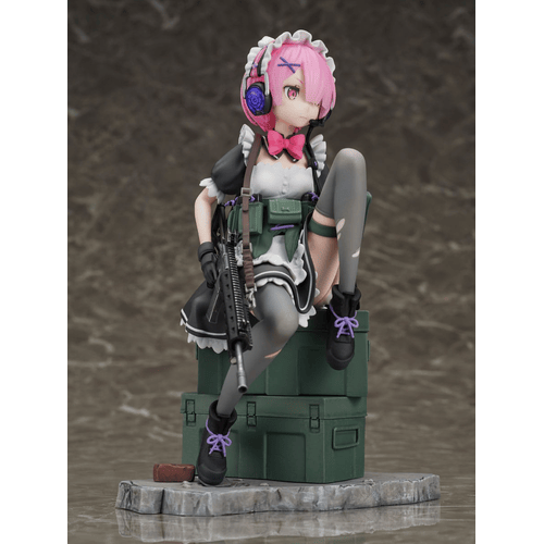 Re:Zero Starting Life in Another World PVC Statue 1/7 Ram Military Ver. 20 cm