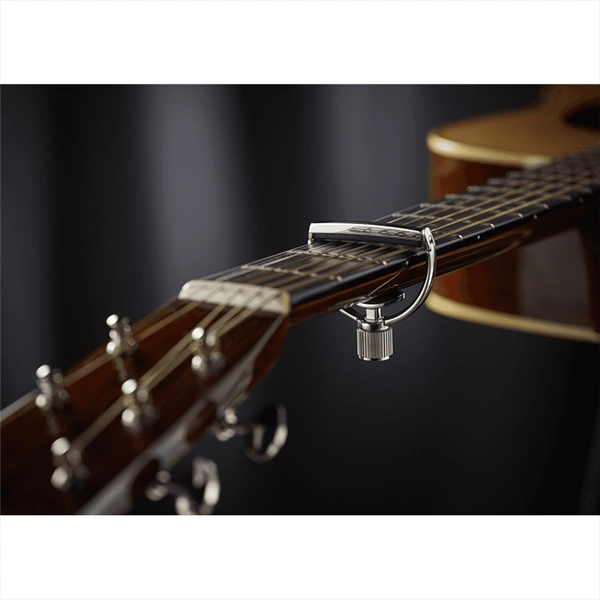 G7TH Heritage Style 1 Wide Silver Capo