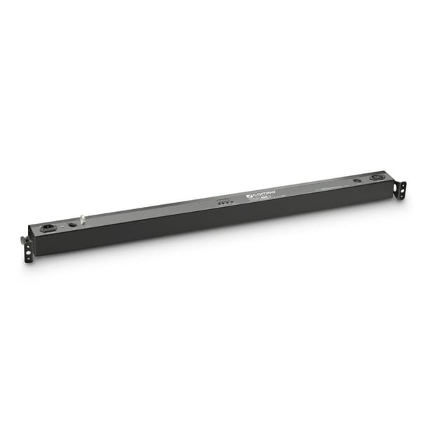 CAMEO TRIBAR 200 IR BARRA A 12 LED TRICOLORE DA 3 W IN ALLOGGIAMENTO NERO CON TELECOMANDO IR