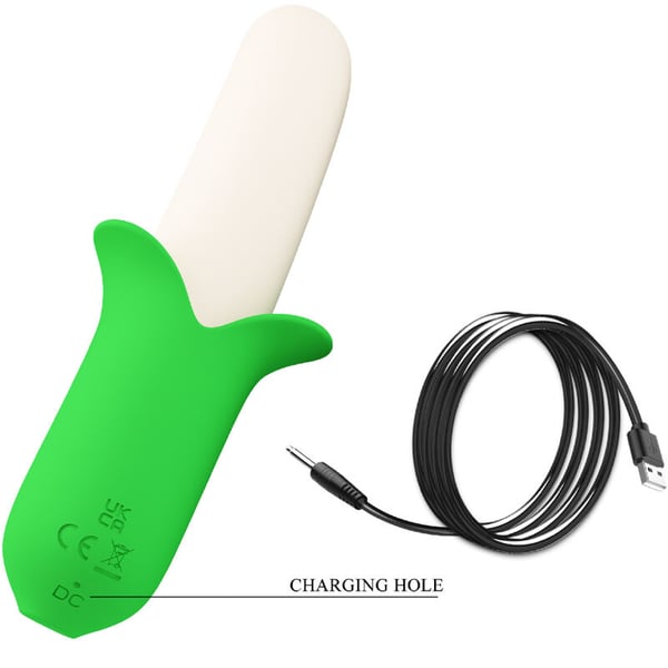 PRETTY LOVE - BANANA KNIGHT SUPER POWER 7 RÉGLAGES DE VIBRATION SILICONE