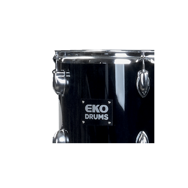 Eko Drums ED-200 Drum kit Black - 5 pezzi