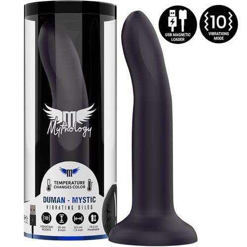MYTHOLOGY FANTASY DILDO MYTHOLOGY - DUMAN MYSTIC DILDO L - VIBRATORE COMPATIBILE CON TECNOLOGIA WIRELESS WATCHME