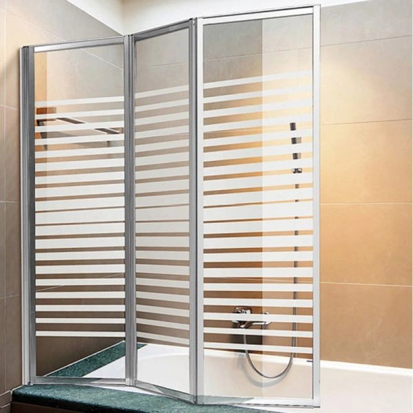 Box Sopravasca 3 Ante Pieghevoli in Cristallo Serigrafato - Foto 7 di 7