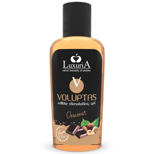 LUXURIA VOLUPTAS GEL DE MASSAGE COMESTIBLE EFFET CHAUFFANT - CHOCOLAT 100 ML