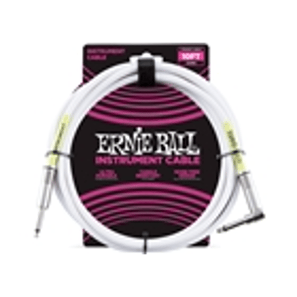 Ernie Ball Cavo PVC Bianco da 3 m - 6049