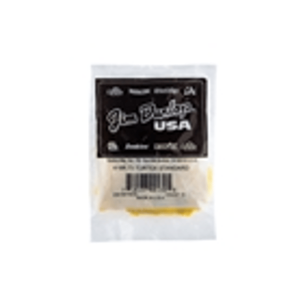 Dunlop 418R Tortex Standard Yellow .73
