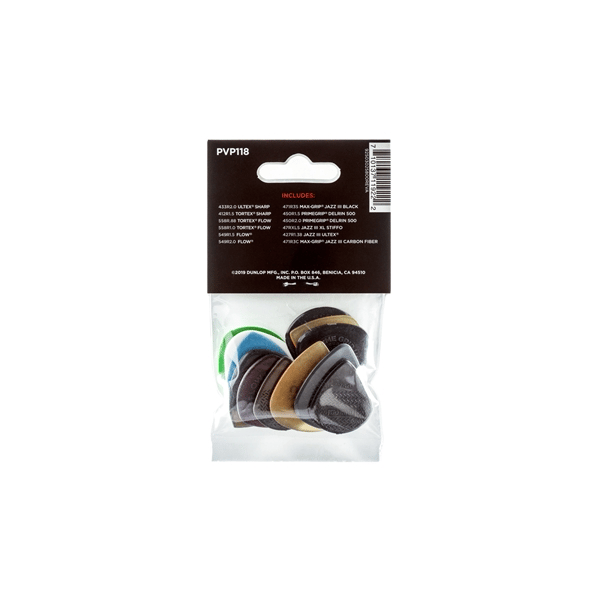 Dunlop PVP118 Shred Variety Pack Pack/6