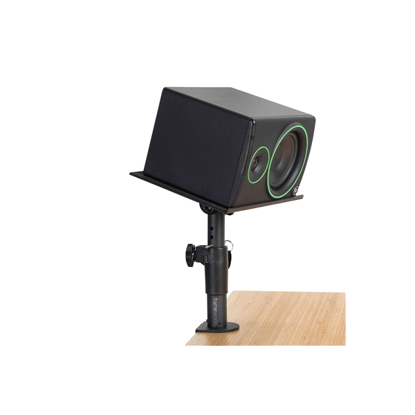 Gator Frameworks GFWSPKSTMNDSKCMP Supporto Clamp-On per monitor da studio
