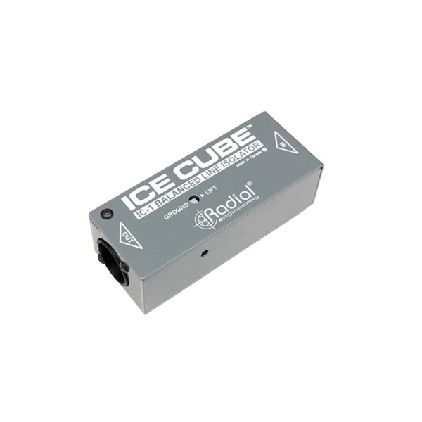 Radial Engineering IceCube™ IC-1 Isolatore di Linea Bilanciato e Hum Eliminator