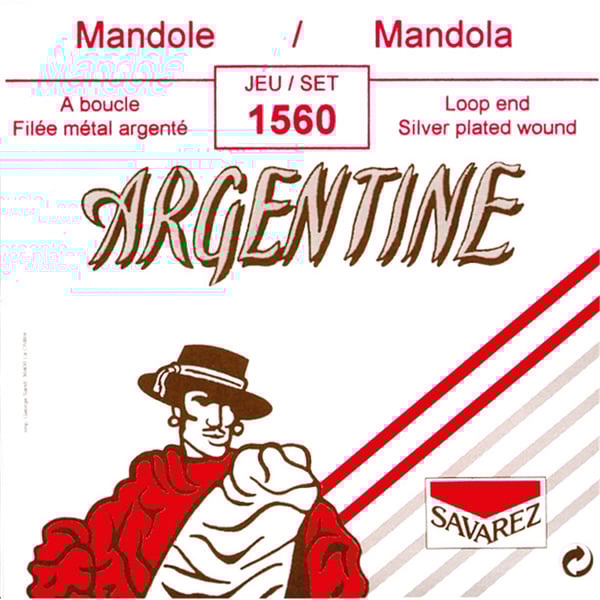 Argentine 1560L Set 8 Corde Loop End Mandola