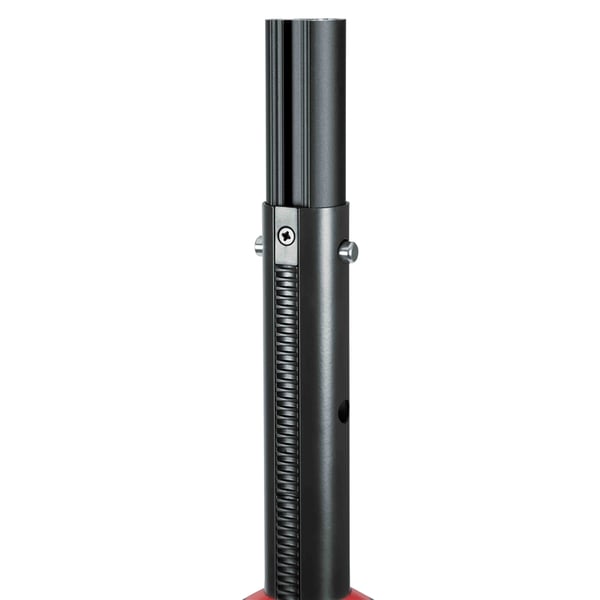 Gator Frameworks GFW-ID-SPKR-SPSET Coppia di pali per subwoofer regolabili con pistone di sollevamento<br>