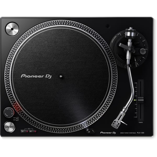PIONEER Giradischi a trazione diretta e coppia elevata (Nero)