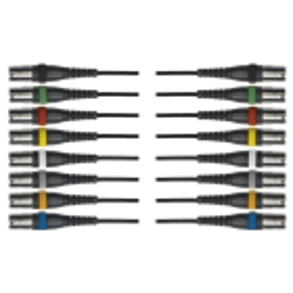 Yellow Cable OC14 Frusta 8 Cavi XLR Maschio/XLR Femmina 5 m