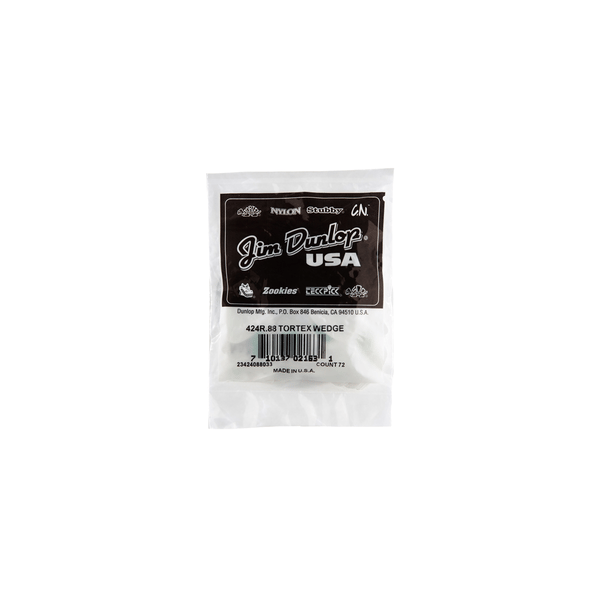 Dunlop 424R Tortex Wedge Green .88