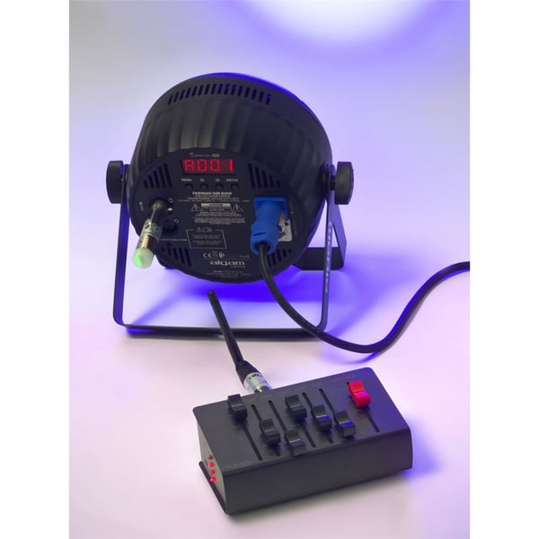 Algam Lighting DMX-WRB Ricevitore DMX Femmina 3 Poli a Batteria