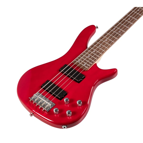 SOUNDSATION Basso elettrico 5 corde con pick up al ponte e al manico. Modello GUNBARREL-5 TRD