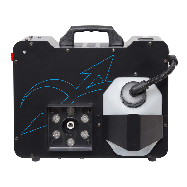 SDJ Macchina fumo cambiacolore 900W DMX RGB/FC