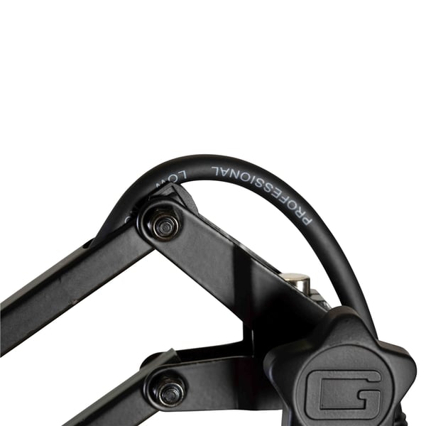 Gator Frameworks GFWMICBCBM1000 - Asta microfonica broadcast con montaggio da scrivania