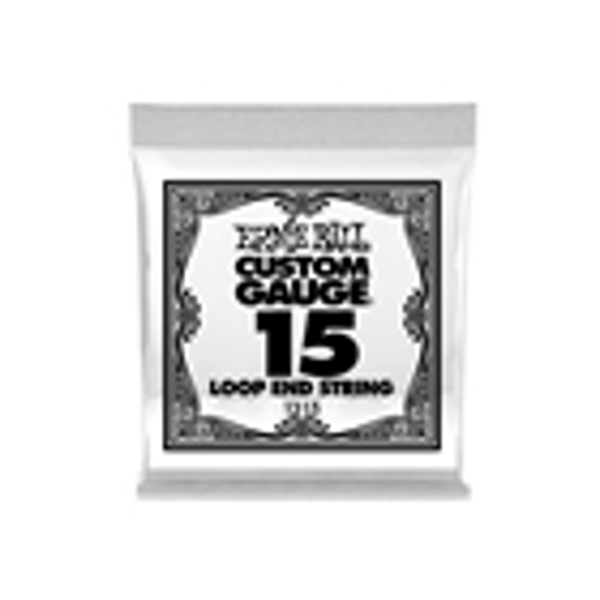 Ernie Ball 1315 Stainless Steel Plain Loop End .015