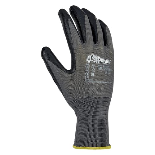 GUANTI NITRILE/POLIESTERE 'VALZER' Tg. 9