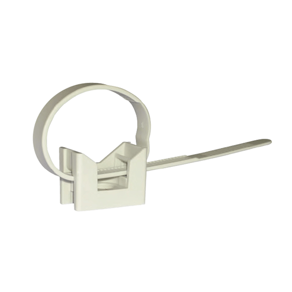 FASCETTA NYLON C/BASE PER TUBI D 16-32 MM 100 PZ