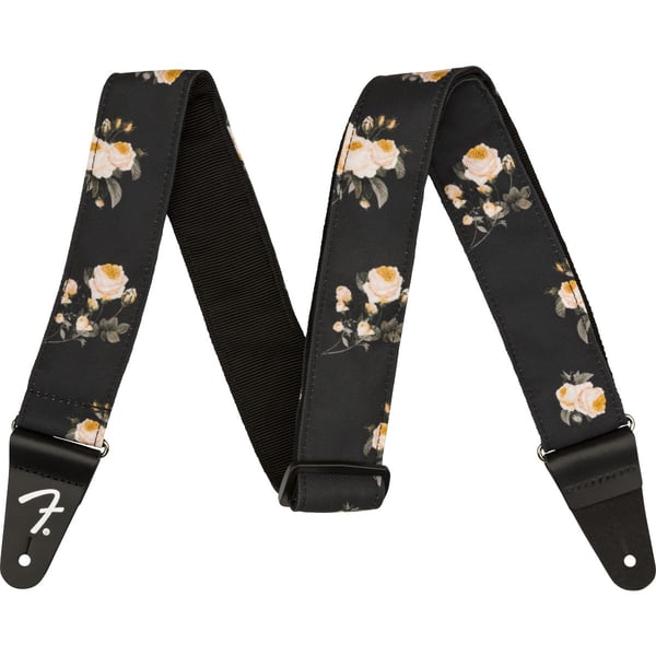 FENDER Tracolla Floral series - Black. Modello 0990638006