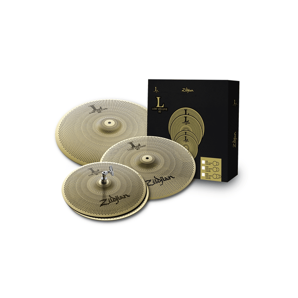 Zildjian LV468-Low Volume L80 Cymbal Pack-14,16,18"