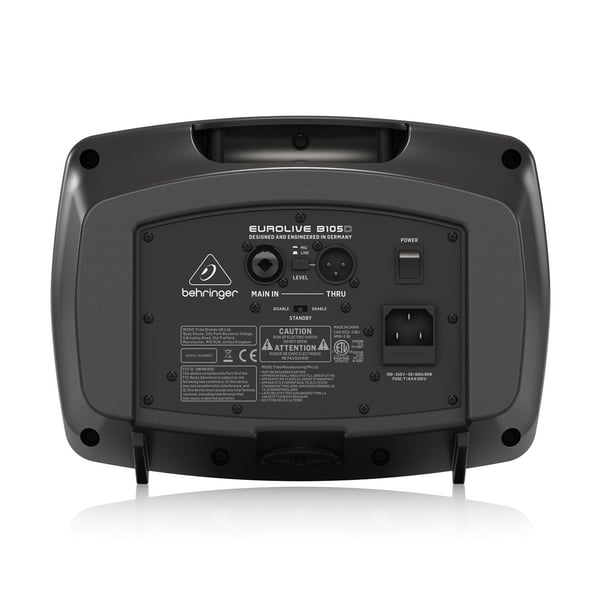 BEHRINGER B105D CASSA PORTATILE MULTIUSO 50 WATT CON LETTORE MP3 E  BLUETOOTH EX-DEMO