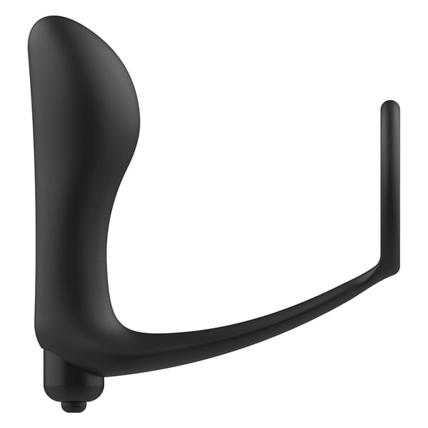 ADDICTED TOYS VIBRATORIGER ANAL PLUG MIT PENISRING