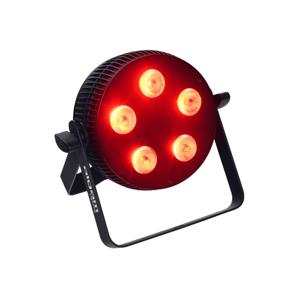 Algam Lighting SLIMPAR-510-HEX Proiettore Par LED 5 x 10W RGBWAU