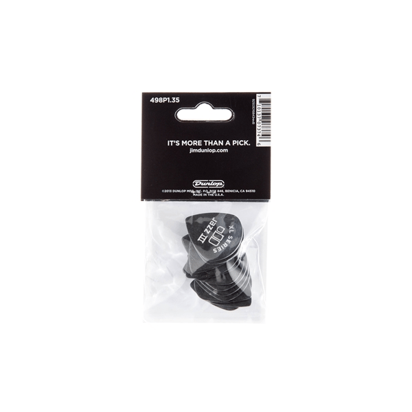Dunlop 498P1.35 TORTEX JAZZ III XL, 1.35MM
