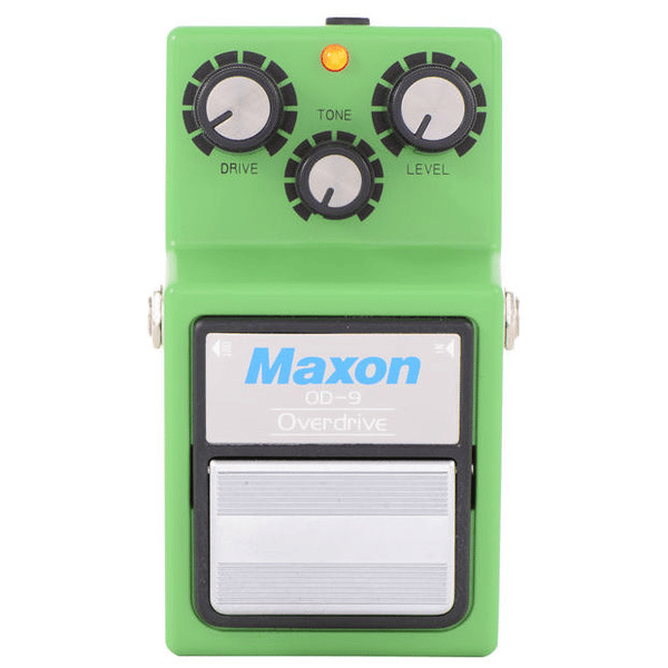 MAXON OD9 PEDALE EFFETTO CHITARRA TUBE SCREAMER (TIPO IBANEZ TS9) OVERDRIVE DISTORTION BOOSTER DISTORSORE