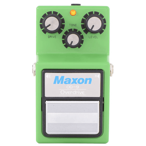 MAXON OD9 PEDALE EFFETTO CHITARRA TUBE SCREAMER (TIPO IBANEZ TS9) OVERDRIVE DISTORTION BOOSTER DISTORSORE