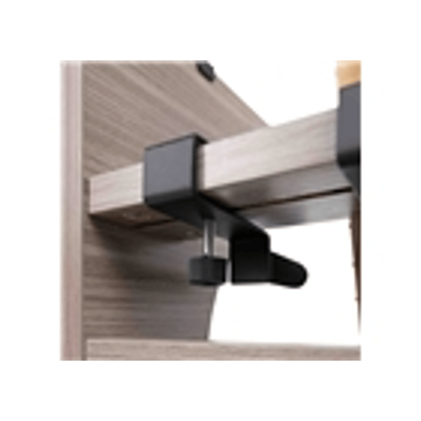 Gator Frameworks GFW-ELITEGTR3RK-GRY Rack per chitarre 3-4 posti in finitura grigio driftwood<br>