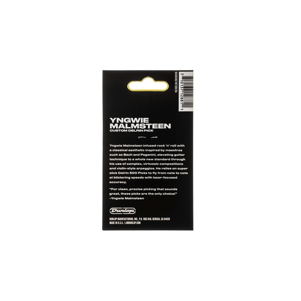 Dunlop YJMP02RD Malmsteen Custom Delrin Pick 2.0 mm 6pc