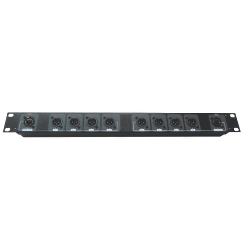 EXTREME PSS-006 STAGEBOX EXTENDER AUDIO - DMX UNA UNITA' RACK SU 2 x RJ45 CON 8 CONNETTORI XLR MASCHIO